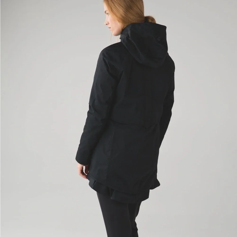 Lululemon Four The Helluvit Jacket Black / Dandy Digie Multi Size 10